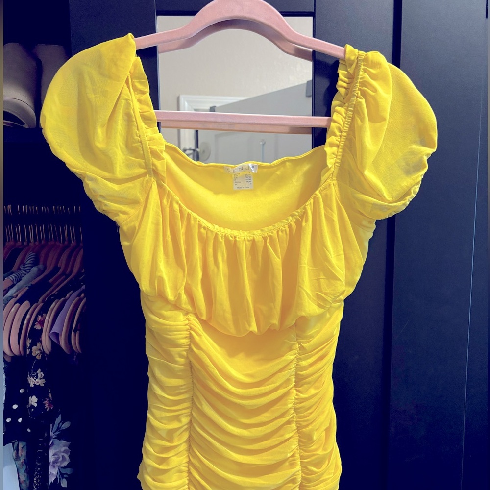 Venus Bright Yellow Shirt